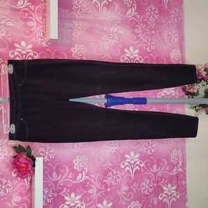 HUE Charcoal Corduroy Pants